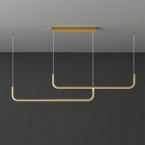 ריהוט בית ולגן סלון גוף תאורה תלוי Nice 40W מבית Semicom גוון אור חם - צבע זהב